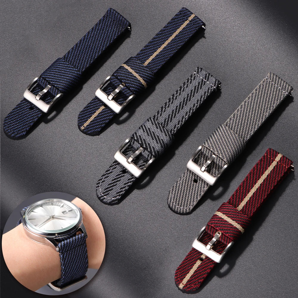 CowLost | product_id-soft-nylon-quick-release-watch-strap-20mm-22mm-replacement-for-seiko-omega-universal |1