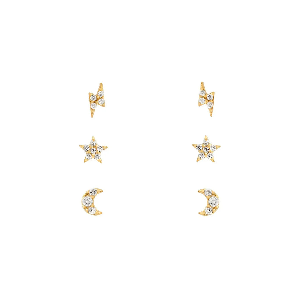 CowLost | business-card-cases-stainless-steel-cubic-zirconia-chain-hoop-earrings-for-women |6