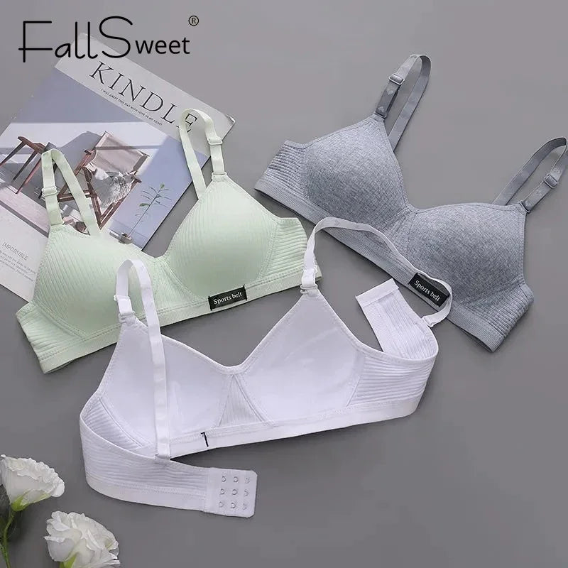 CowLost | product_id-fallsweet-womens-wireless-seamless-push-up-3-4-ab-cup-bra |4
