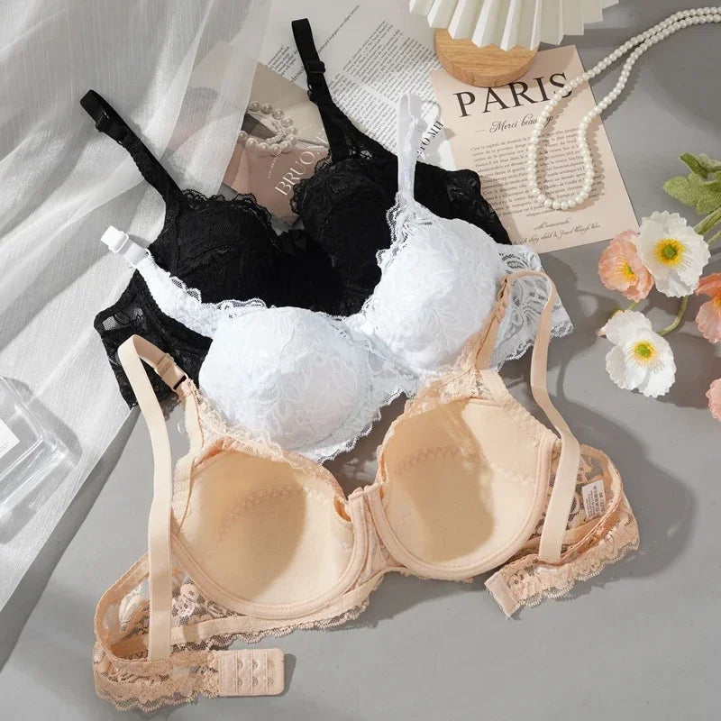 CowLost | women-sexy-lace-bra-push-up-bras-36-42-b-c-cup-plus-size-french-style |2