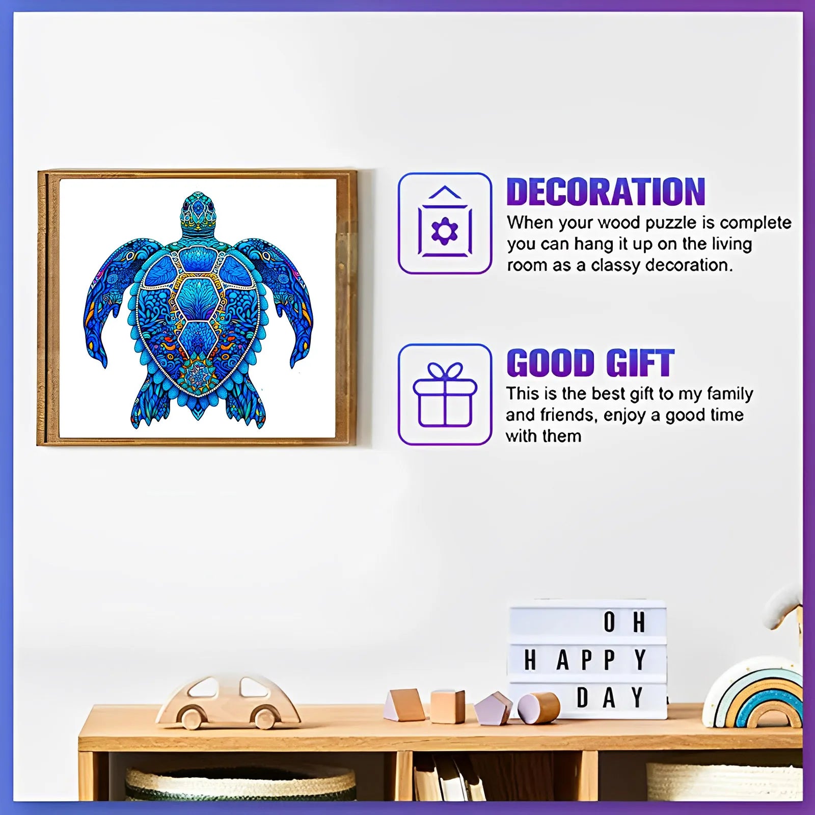 CowLost | product_id-unique-turtle-wooden-jigsaw-puzzle-educational-toy-gift-for-adults-kids |3