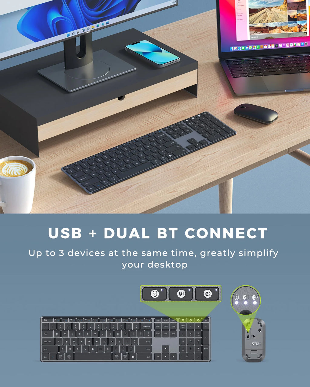 CowLost | wireless-bluetooth-keyboard-and-mouse-combo-multi-device-rechargeable-slim-keyboard-and-mouse-for-win-8-10-macbook-pro-air-ipad |8