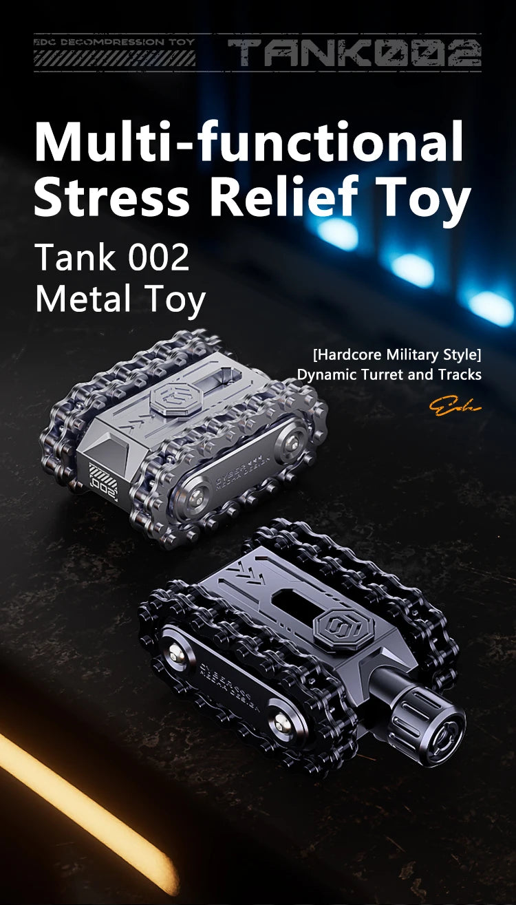 CowLost | hardcore-military-style-edc-metal-magnetic-rotating-tank-stress-relief-toy-fidget-toy-fidget-spinner-kids-gift |7
