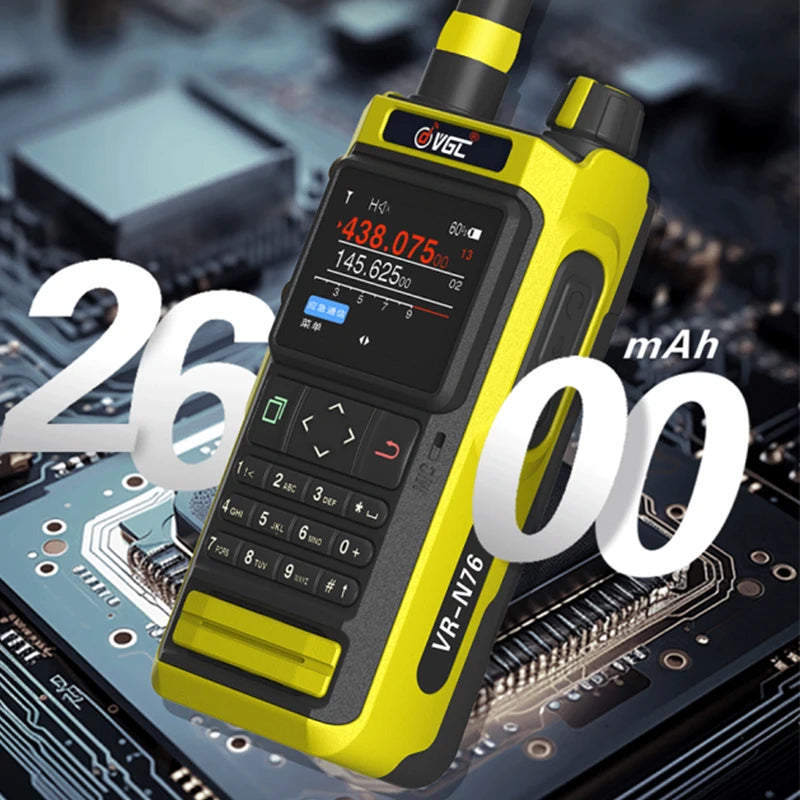 CowLost | intercom-accessories-vr-n76-handheld-walkie-talkie-ip67-waterproof-bluetooth-gps-aprs-type-c-charging-am-fm-radio |2