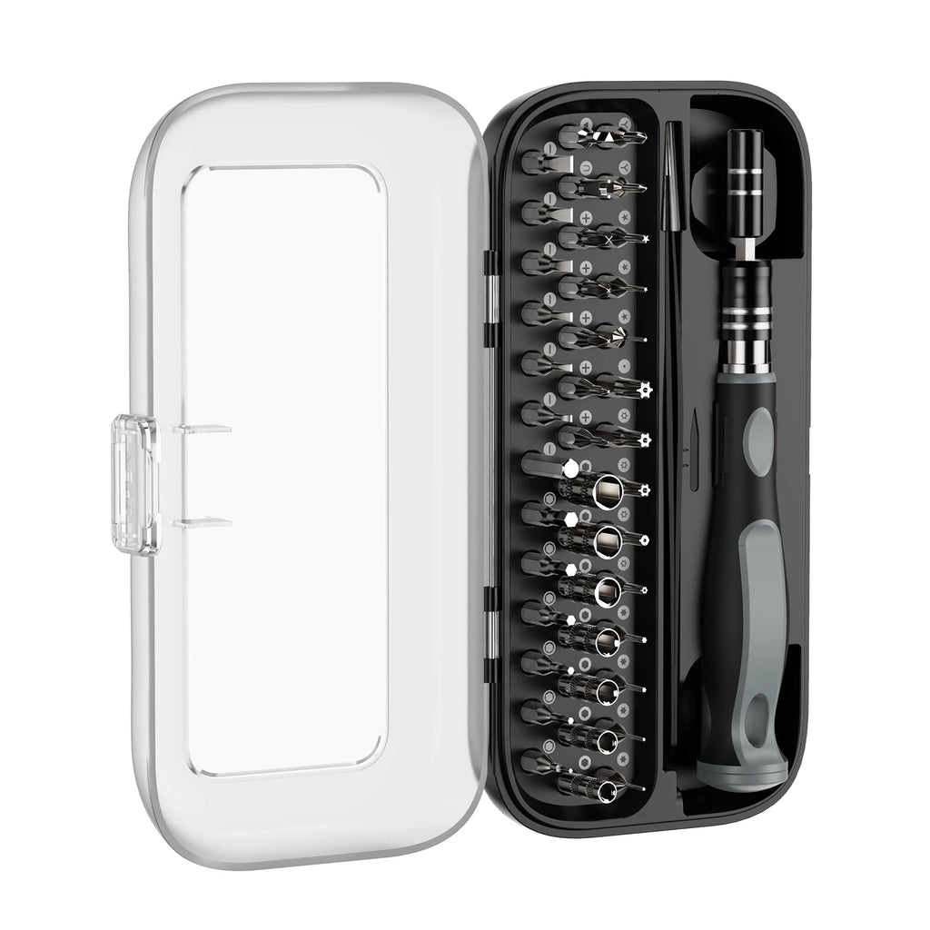 48-in-1 Magnetic Precision Screwdriver Set with 41 Bits & Pry Tools for Electronics Repair