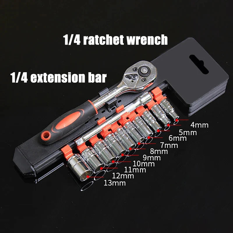 CowLost | product_id-upgrade-short-socket-ratchet-wrench-set-for-car-boat-motorcycle-bicycle-repair |1