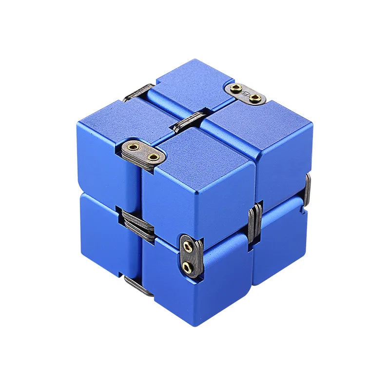 CowLost | infinity-cube-metal-fidget-toy-aluminium-anti-stress-anxiety-relief-for-adults-kids |18