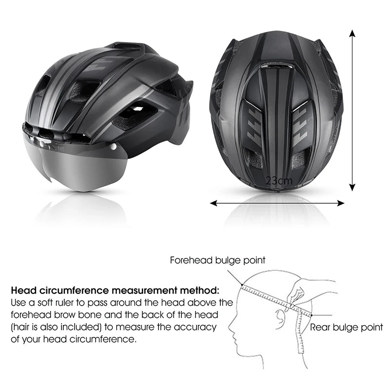 CowLost | west-biking-integrated-ultralight-bike-helmet-with-taillight-goggle-men-women-cycling-safety-hat-mtb-road-bike-motorcycle-helmet |5