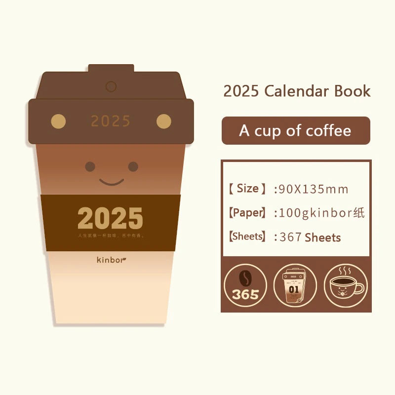 CowLost | product_id-kinbor-2025-coffee-bread-mini-desk-calendar-daily-planner-for-office-home |20