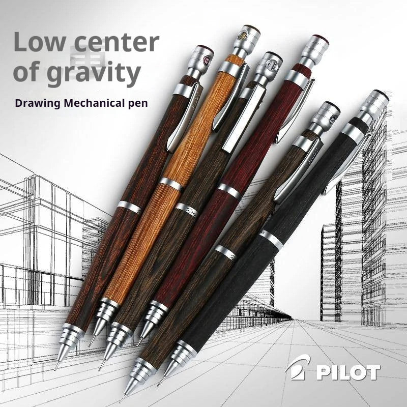 CowLost | product_id-pilot-s20-premium-mechanical-pencil-0-5mm-low-center-gravity-ebony-wood-barrel-for-sketching-technical-drawing |1