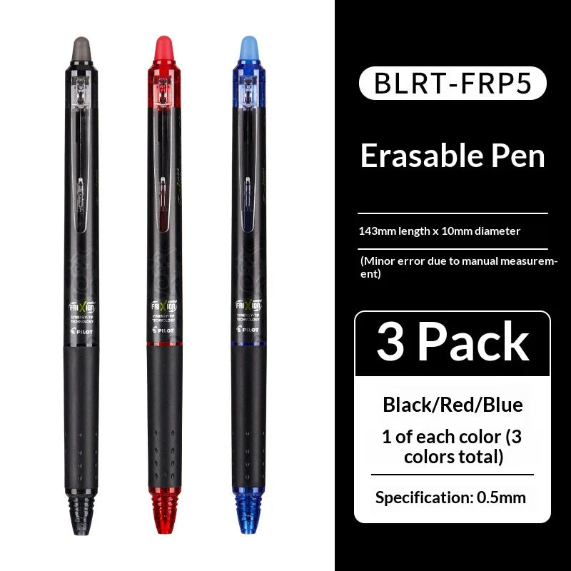 CowLost | product_id-pilot-frixion-0-5mm-retractable-erasable-gel-pens-black-red-blue-ink-for-homework-notes |32