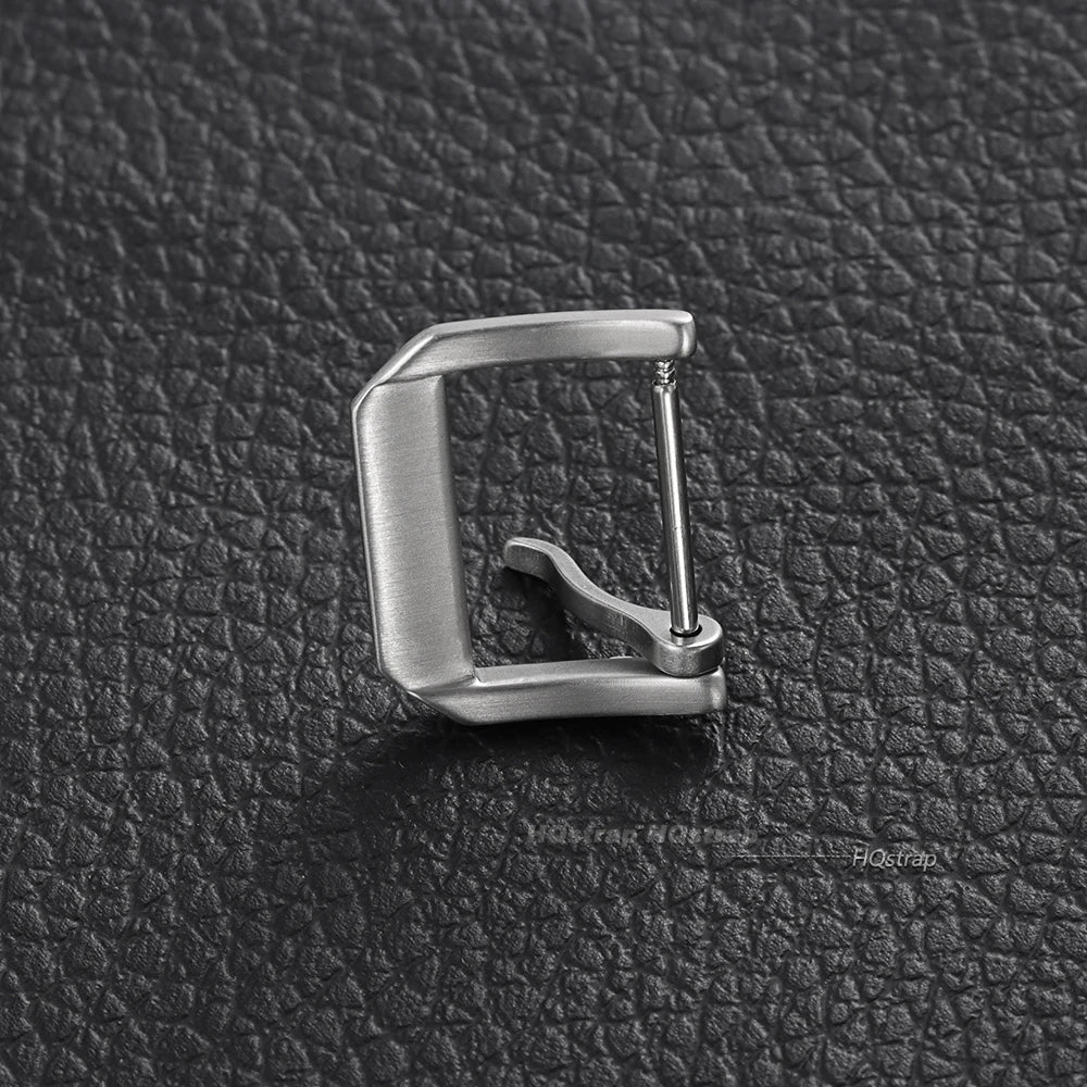 CowLost | product_id-brushed-stainless-steel-watch-pin-buckle-16-20mm-silver-gold-black-for-leather-strap |4