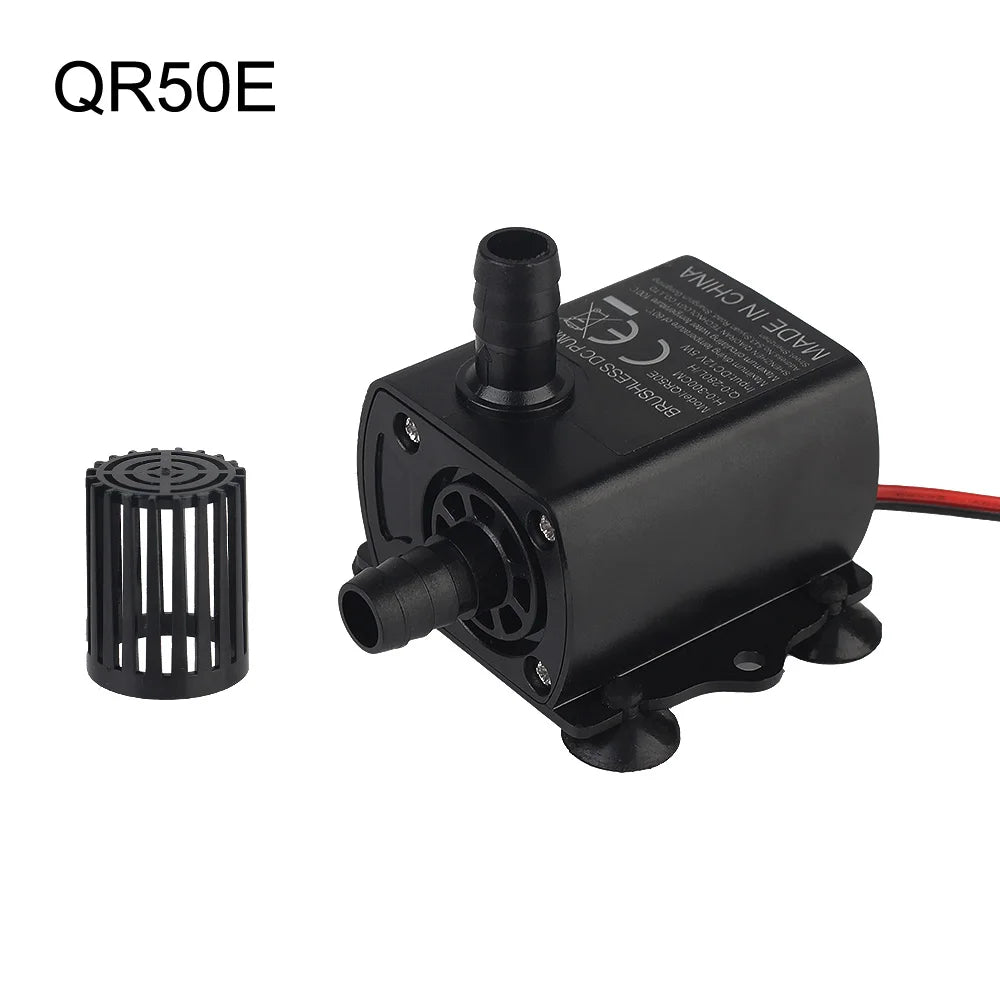 CowLost | product_id-dc12v-5w-ultra-quiet-brushless-submersible-water-pump-280l-h-300cm-lift-waterproof |6