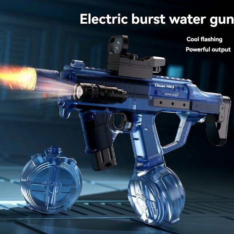 CowLost | product_id-mk3-large-capacity-electric-water-gun-toy-with-lights-fully-automatic-for-outdoor-summer-camping-and-gatherings |2