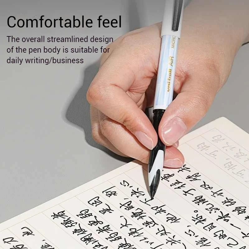 CowLost | product_id-uni-ball-air-uba-188-black-gold-series-gel-pen-quick-dry-high-end-office-pen |4