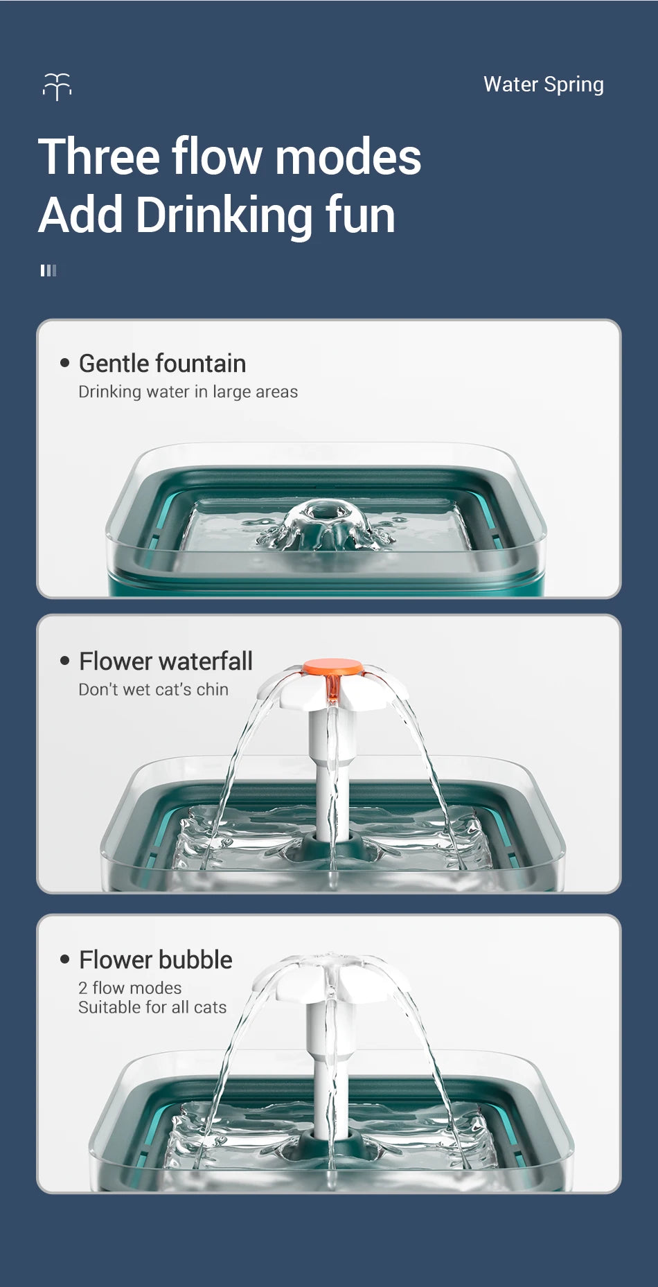 CowLost | cat-food-rojeco-led-cat-water-fountain-filter-automatic-dispenser |16