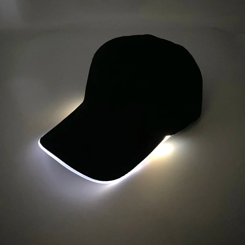 CowLost | fashion-led-glow-cap-outdoor-sport-sunshade-glowing-baseball-cap |21