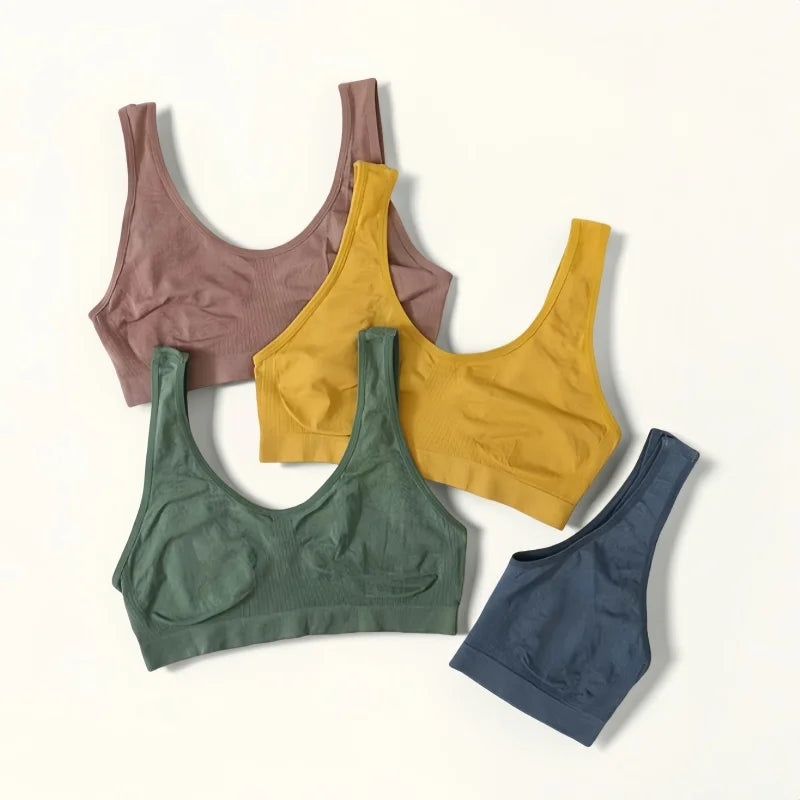 CowLost | product_id-seamless-wireless-push-up-unlined-sports-bra-for-women-b-c-cup |3
