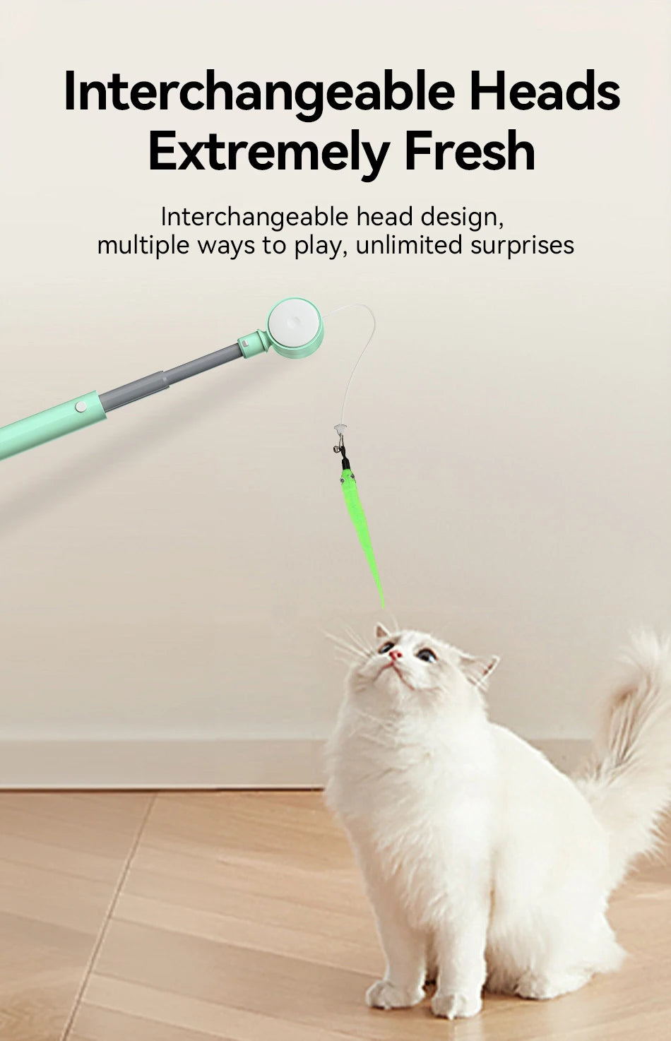 CowLost | cat-treats-rojeco-interactive-retractable-cat-laser-toy-with-feather-teaser |12