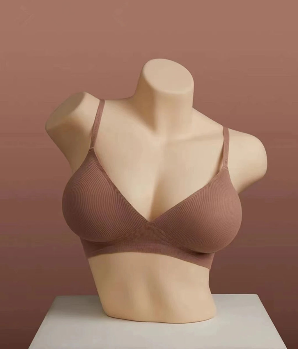 CowLost | product_id-seamless-wire-free-push-up-bra-for-small-chest-anti-sagging-thin-design |15