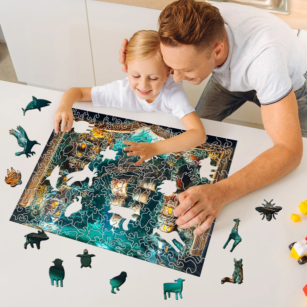 CowLost | product_id-3d-wooden-animal-puzzle-montessori-toy-educational-birthday-gift-for-adults-kids |5