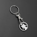 1/10PCS Stainless Steel Shopping Cart Token Keychains Portable Trolley Coin Removers