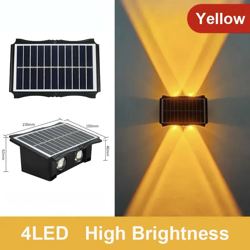 CowLost | product_id-solar-led-outdoor-wall-light-high-brightness-up-and-down-garden-lamp |22