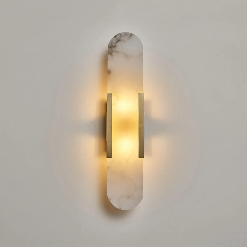 CowLost | product_id-golden-marble-wall-lamp-with-g4-socket-for-living-room-bedroom-staircase-sconce |1
