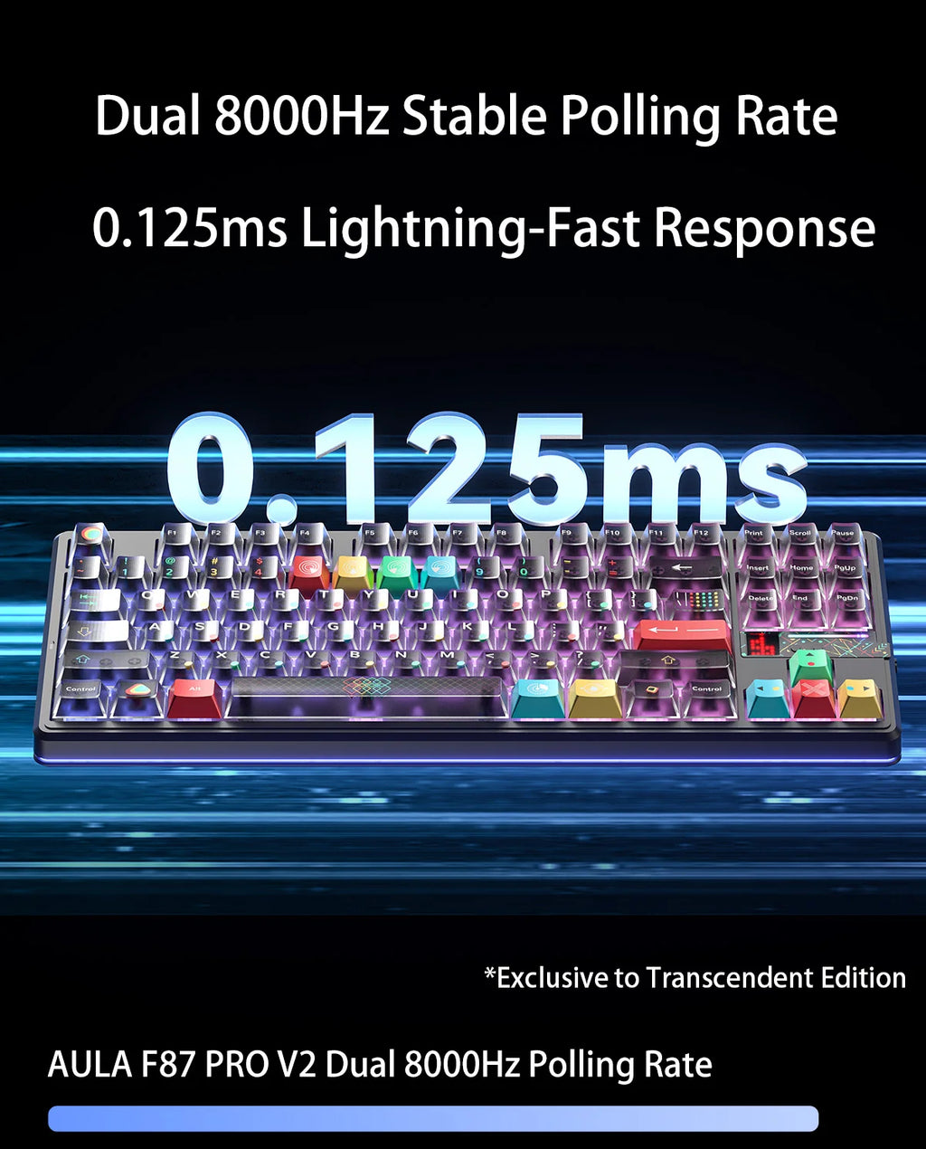 CowLost | aula-f87-pro-v2-mechanical-keyboard-3-modes-wireless-10000mah-long-battery-life |12