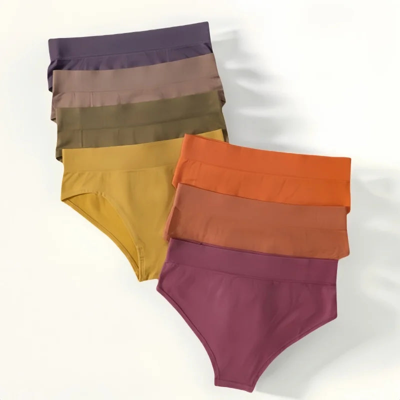 CowLost | product_id-high-rise-seamless-women-s-solid-briefs-s-xxxl-comfortable-underwear |2