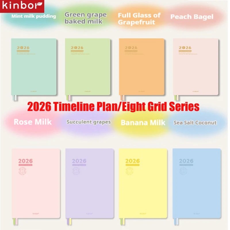 CowLost | product_id-kinbor-2026-a5-yearly-planner-with-timeline-eight-grid-journal-52g-tomoe-river-paper-hourly-schedule |1