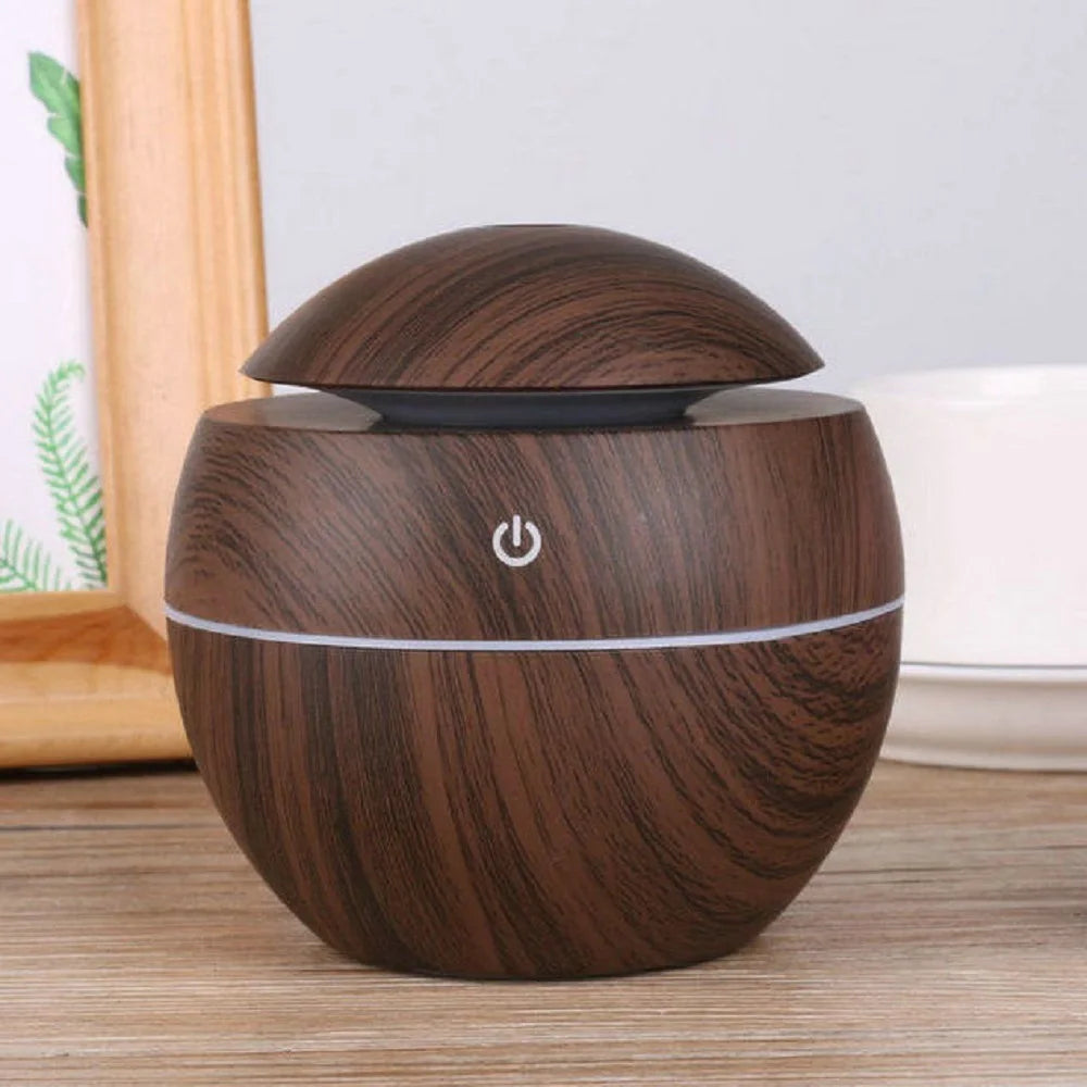 CowLost | product_id-portable-mini-wood-grain-spherical-desktop-air-humidifier-purifier-aromatherapy-machine |6