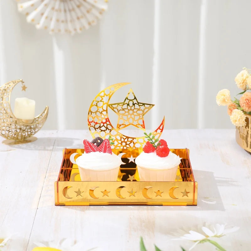 CowLost | eid-mubarak-tray-ramadan-table-centerpieces-plate-acrylic |11