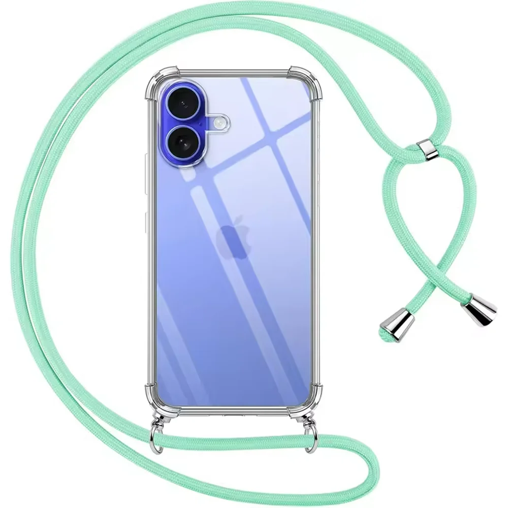 CowLost | shockproof-with-lanyard-silicone-soft-case-for-iphone-16e-16-15-14-13-12-11-pro-xs-max-x-xr-se-7-8-6-6s-plus-5-5s-soft-shell |10