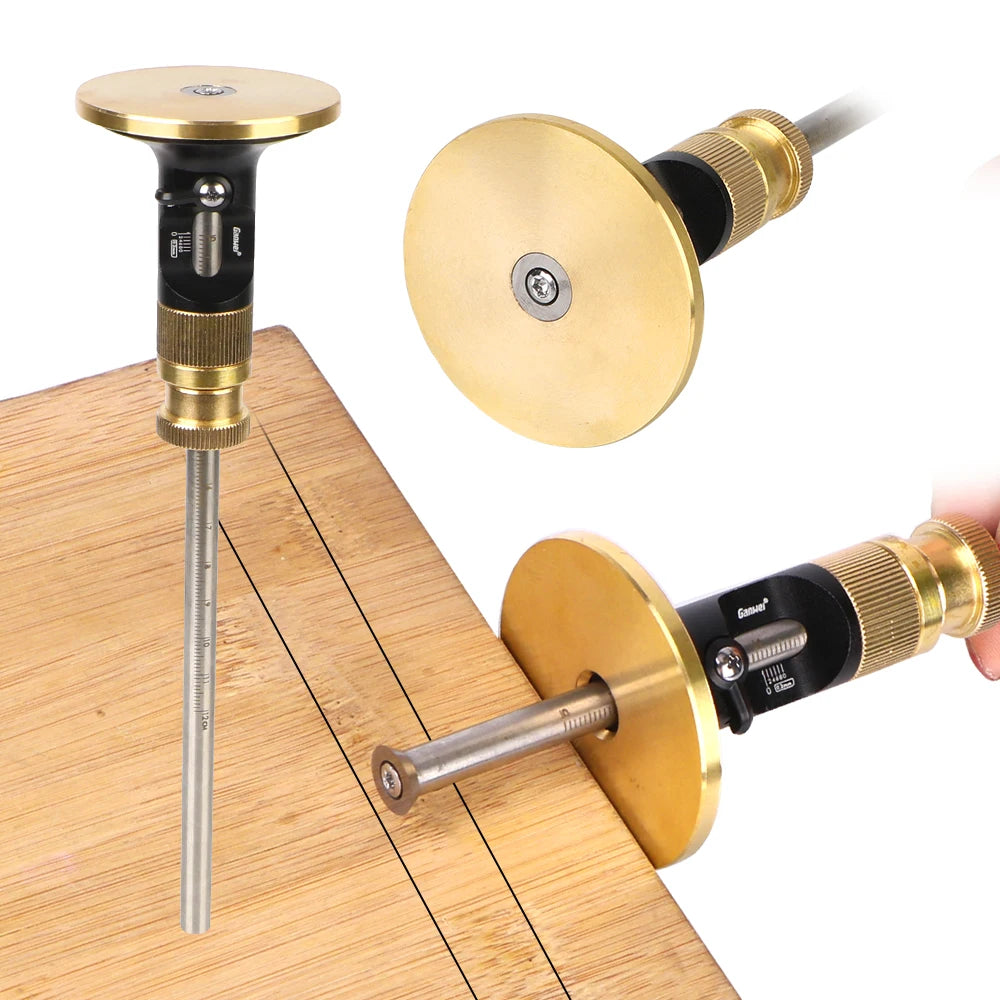 CowLost | blade-scribing-tools-european-style-scriber-new-carpentry-parallel-line-high-precision-woodworking-scriber-wheel-marking-gauge |1