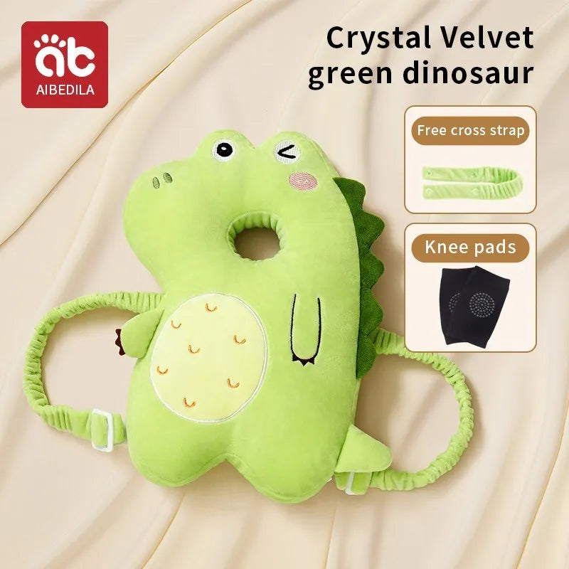 CowLost | aibedila-newborn-head-back-protector-baby-protect-pillow-learn-walk-headgear |34