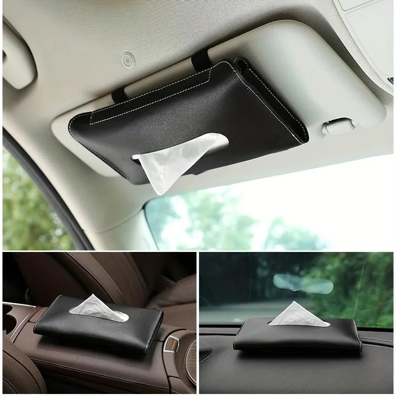 CowLost | tissue-paper-product_id-universal-car-sunshade-tissue-box-soft-leather-hanging-buckle-holder |4