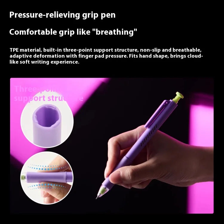 CowLost | product_id-kaco-on-zero-0-5mm-black-retractable-refillable-gel-pen-smooth-writing |4