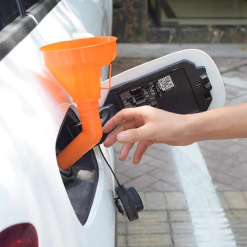 CowLost | 130mm-refueling-funnel-with-filter-motorcycle-refuel-oil-water-engine-oil |2