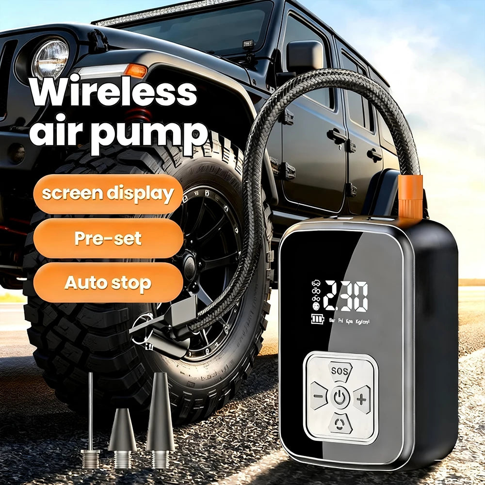 CowLost | product_id-yiju-portable-digital-electric-tire-inflator-pump-for-car-motorcycle-bicycle |1
