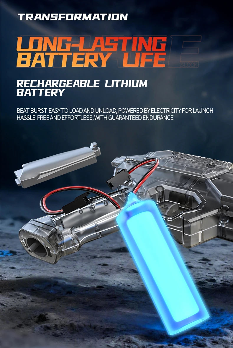 Automatic Electric High-Pressure Water Gun Toy for Outdoor Summer Fun
