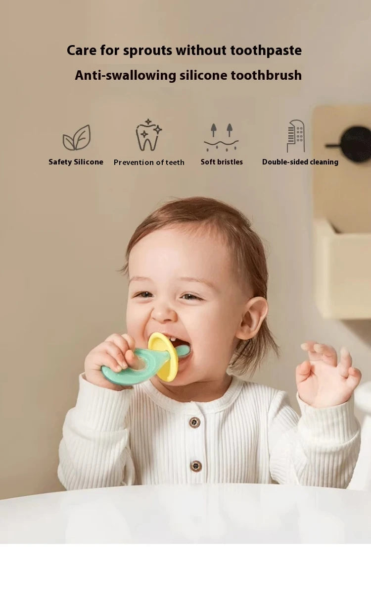 CowLost | childrens-bucket-soft-bristle-toothbrush-non-slip-handle |7