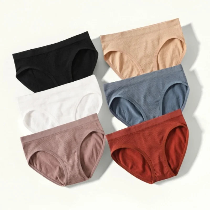 CowLost | product_id-seamless-low-rise-womens-stretch-briefs-solid-color-1-2-pack |1