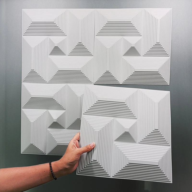 CowLost | 1-pcs-super-3d-art-champagne-gold-wood-grainwall-panel |8