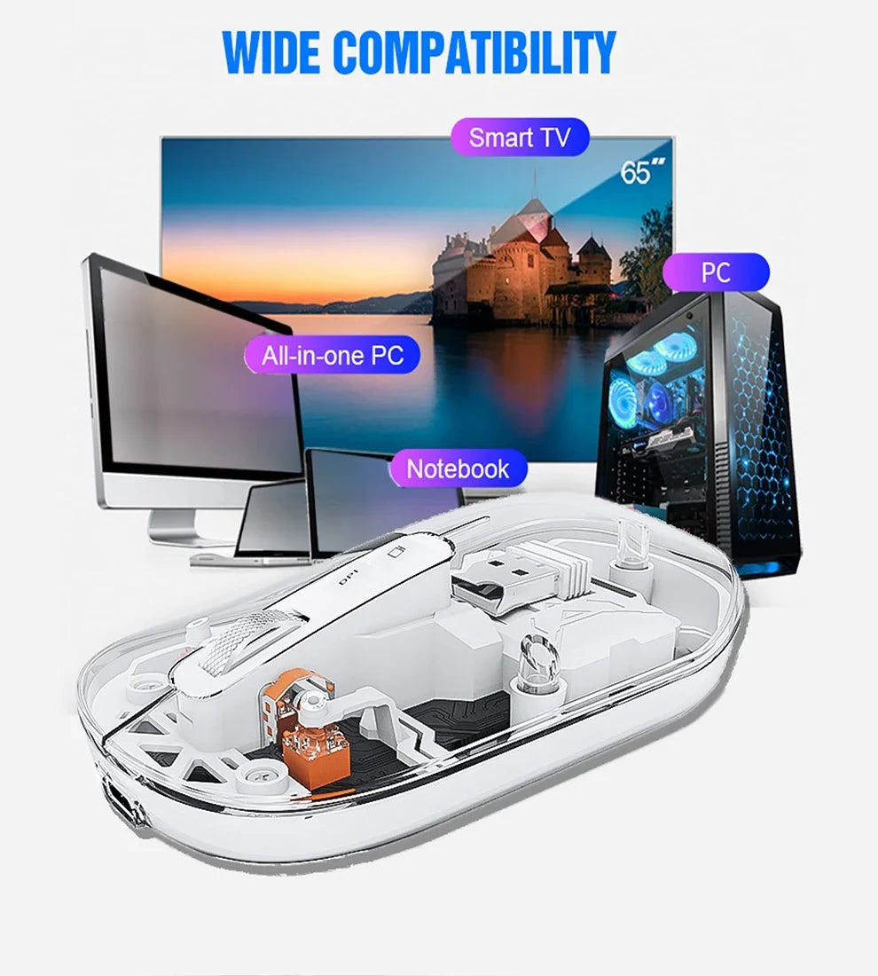 CowLost | product_id-foldable-bluetooth-5-1-wireless-keyboard-rechargeable-mouse-set-portable-full-size |9