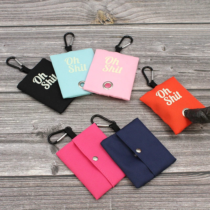 CowLost | uncategorized-portable-canvas-dog-poop-bag-dispenser-storage-holder |7