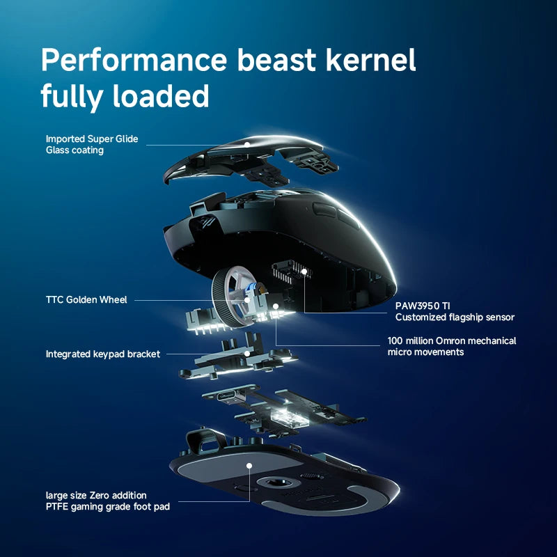 CowLost | mchose-a7-v2-e-sports-mouse-wireless-bluetooth-tri-mode-ergonomics-lightweight-8k-gaming-mice |2