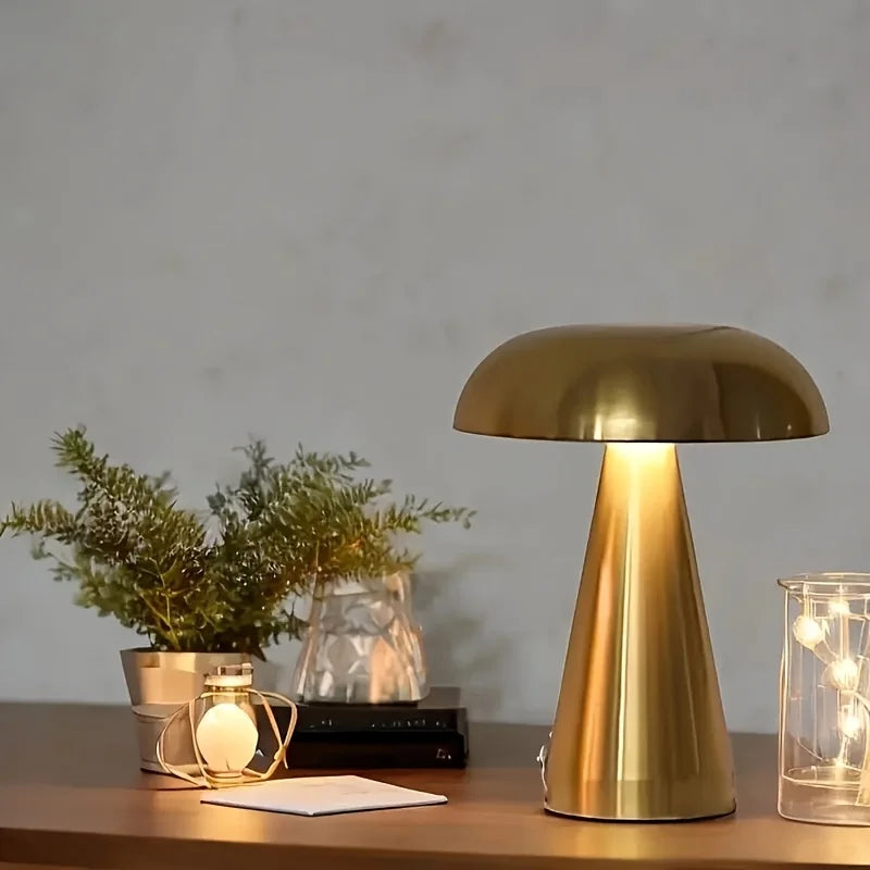 CowLost | product_id-retro-mushroom-led-touch-sensor-rechargeable-table-lamp-for-bedroom-bar |6