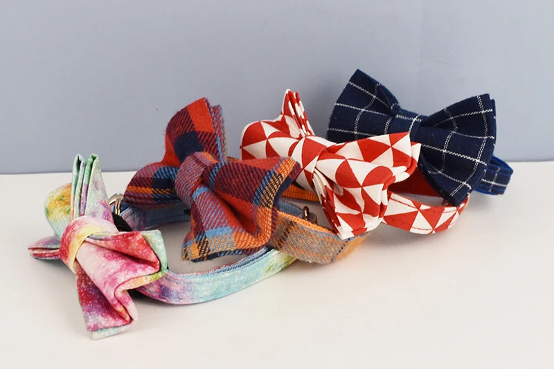 CowLost | cat-furniture-adjustable-cat-collar-with-bowknot-and-bell |14