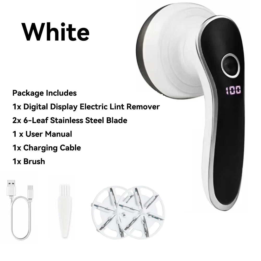 CowLost | electric-digital-display-lint-remover-rechargeable |11